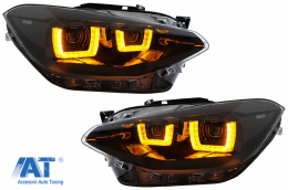 Faruri Osram LED DRL si Indicator Dinamic Full LED pentru Oglinda Osram compatibil cu BMW 1 Series F20 F21 (06.2011-03.2015)-image-6068065