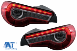 Faruri si Stopuri LED compatibile cu Toyota 86 (2012-2019) Subaru BRZ (2012-2018) Scion FR-S (2013-2016) cu Semnal Dinamic-image-6069297