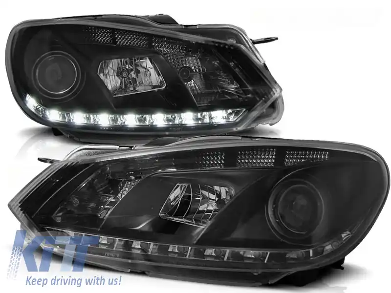image-23-FARURI TRUE DRL NEGRE potrivite pentru VW GOLF 6 10.08-12