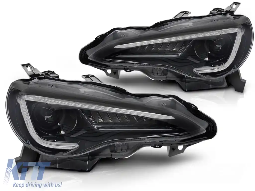 image-28-FARURI TUB NEGRU LED DRL potrivite pentru TOYOTA GT86 12-21