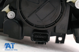 Faruri Xenon Angel Eyes 3D Dual Halo Rims LED DRL compatibil cu BMW X6 E71 (2008-2012)-image-6083046