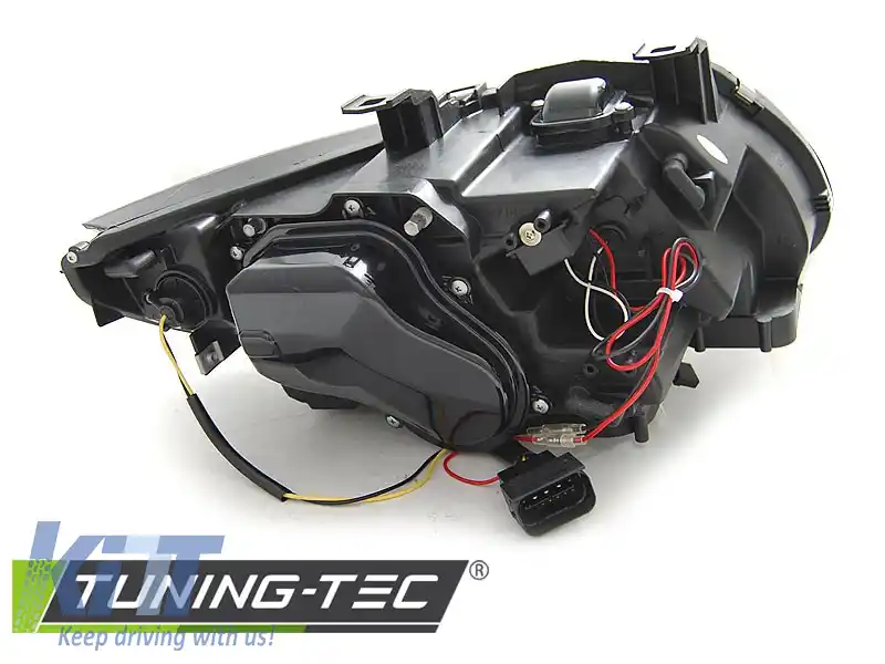 FARURI XENON CU OCHI ÎN ENGLEZĂ LED CROM, potrivite pentru BMW E92/E93 06-10-image-6268187