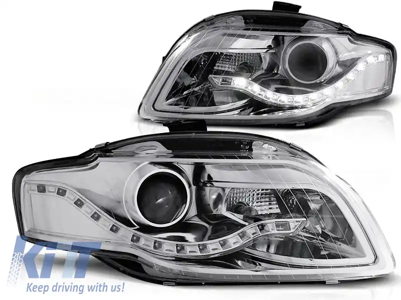 image-20-FARURI ZI CHROME potrivit pentru AUDI A4 B7 11.04-03.08