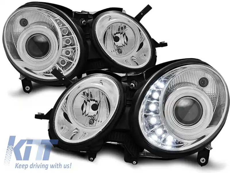 image-9-FARURI ZI CHROME potrivit pentru MERCEDES W211 E-KLASA 03.02-04.06