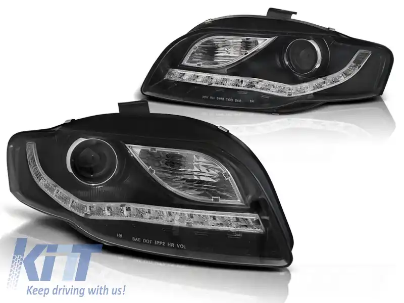 FARURI ZI NEGRE potrivite pentru AUDI A4 B7 11.04-03.08