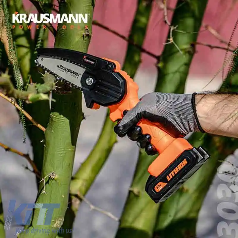 Ferăstrău cu lanț fără fir Mini 21Volt Krausmann 3030-image-6309865