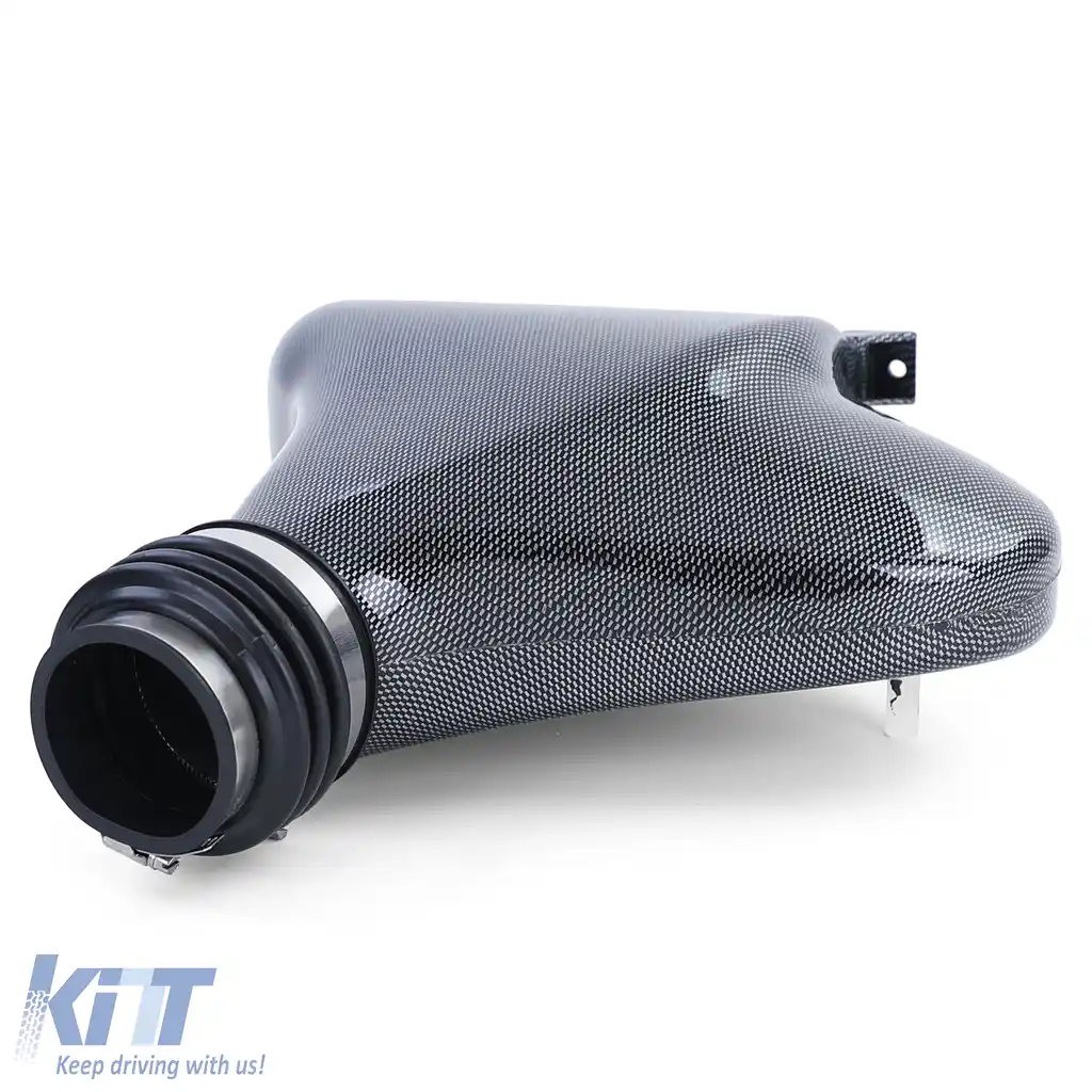 Filtru de aer Airbox Aspirație de aer Aspect carbon Ram Air potrivit pentru VW Golf 5 2.0 GTI 03-08-image-6201725