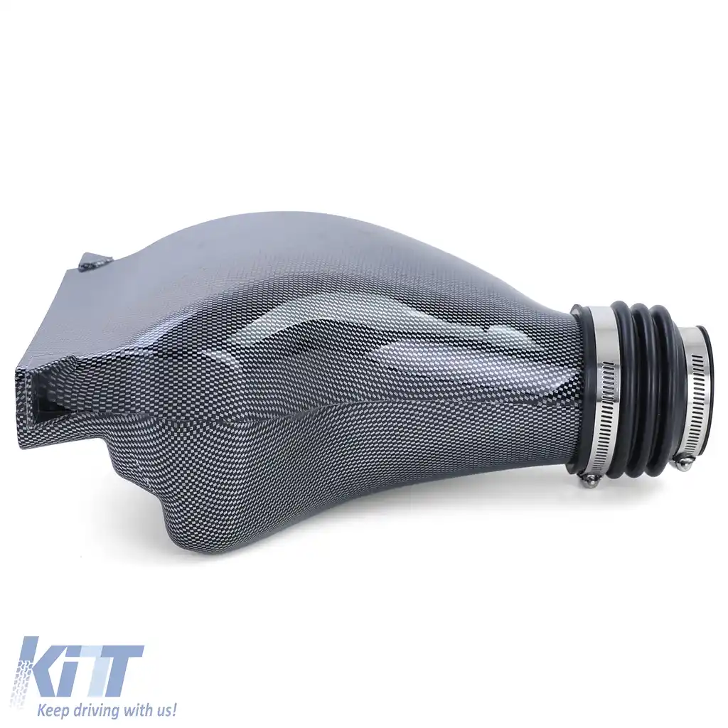 Filtru de aer Airbox Aspirație de aer Aspect carbon Ram Air potrivit pentru VW Golf 5 2.0 GTI 03-08-image-6201728