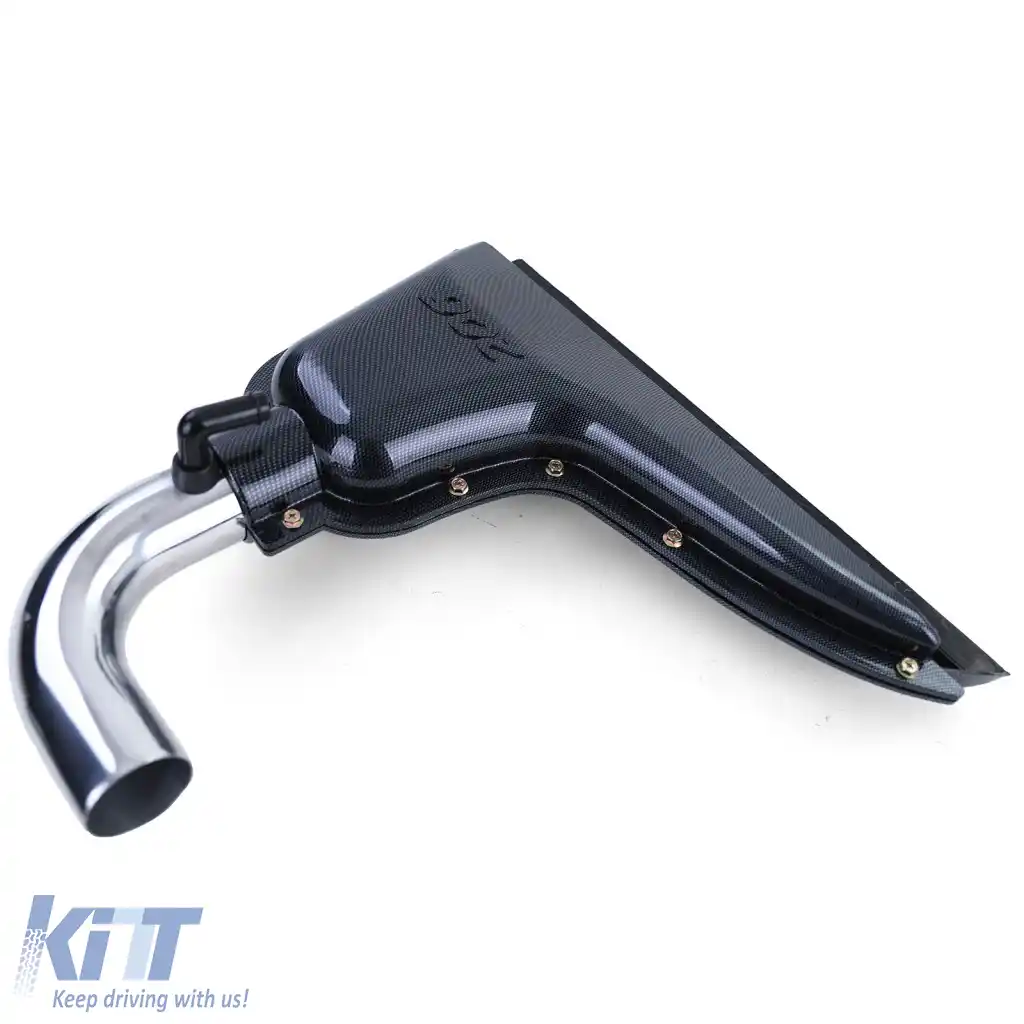 Filtru de aer sport pentru cutia de admisie cu aspect din carbon, potrivit pentru Peugeot 206 1.1 1.4 1.6 1998-2007-image-6327321