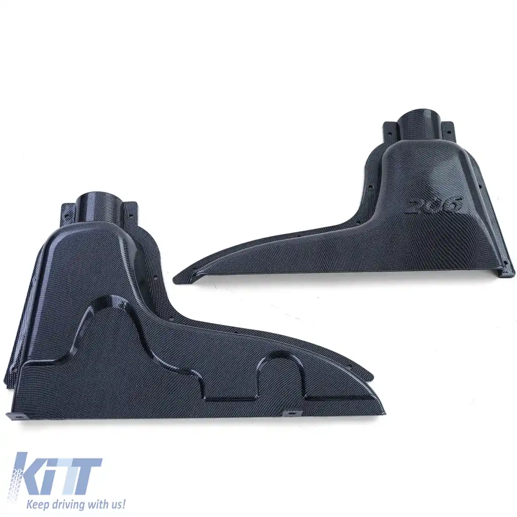 Filtru de aer sport pentru cutia de admisie cu aspect din carbon, potrivit pentru Peugeot 206 1.1 1.4 1.6 1998-2007-image-6327323