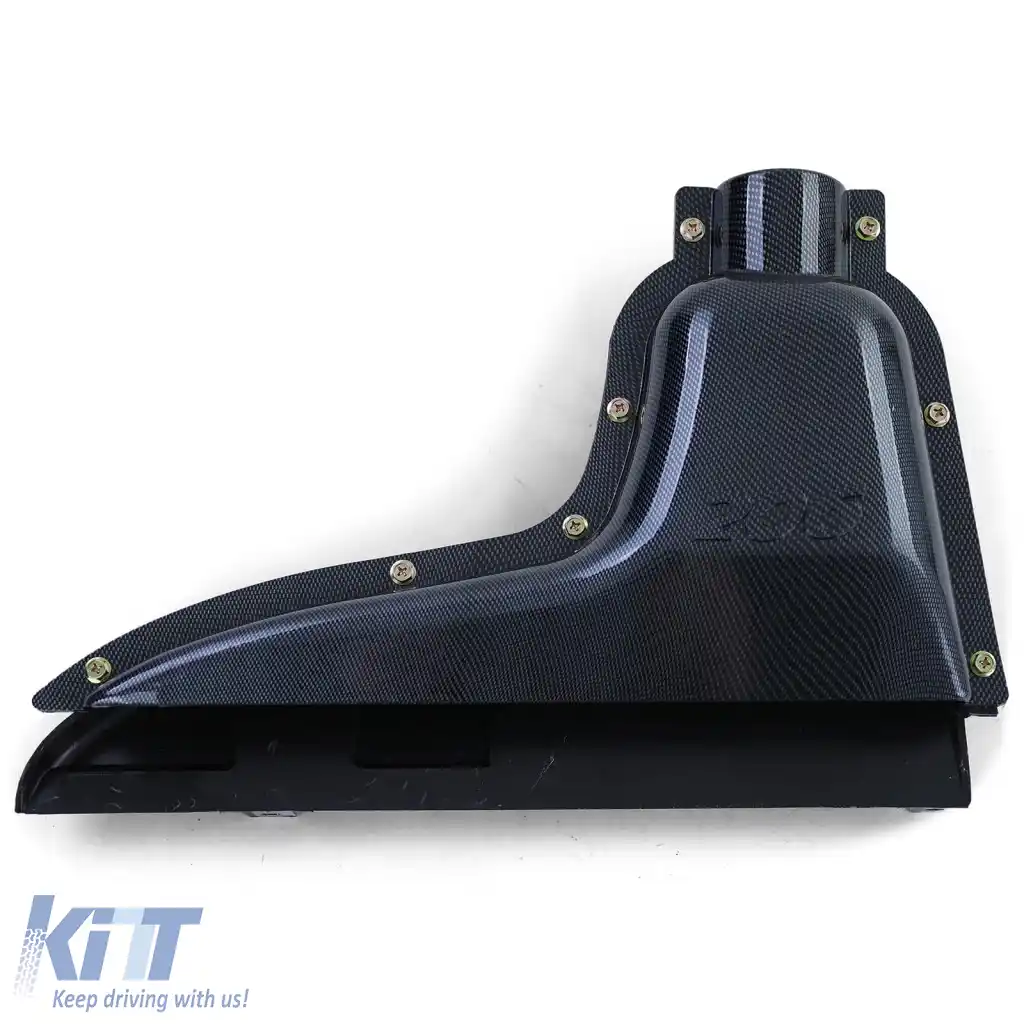 Filtru de aer sport pentru cutia de admisie cu aspect din carbon, potrivit pentru Peugeot 206 1.1 1.4 1.6 1998-2007-image-6327324
