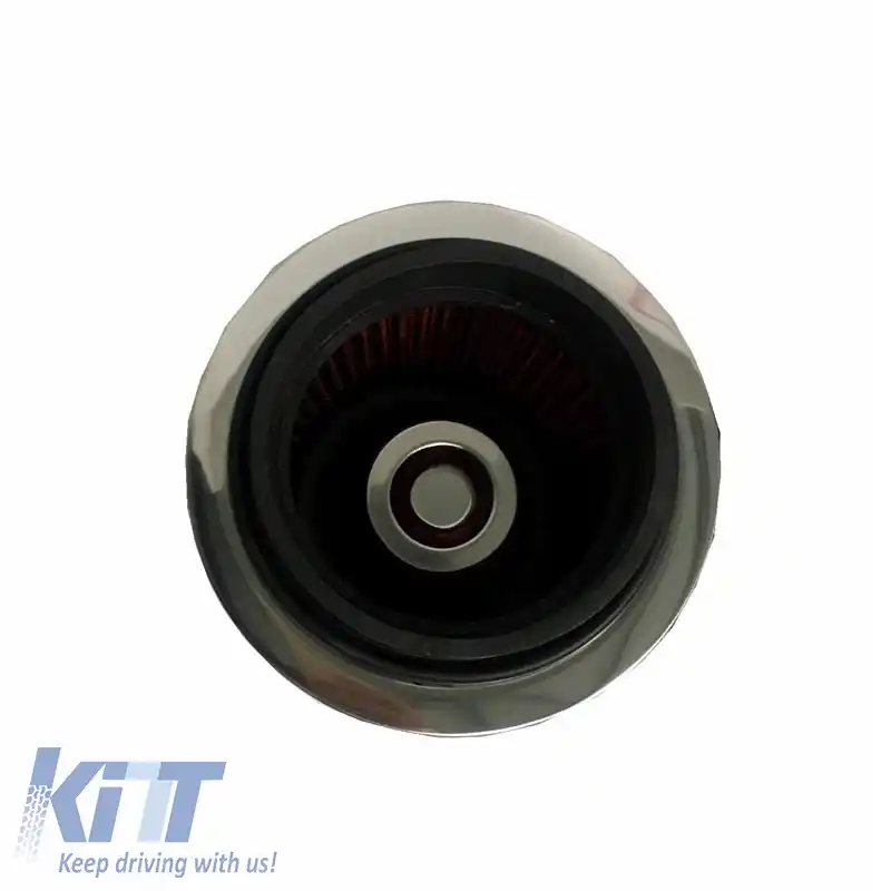 Filtru de aer universal 2 căi F100 cu 5 adaptoare F60/65/70/80/90mm roșu-image-6295561