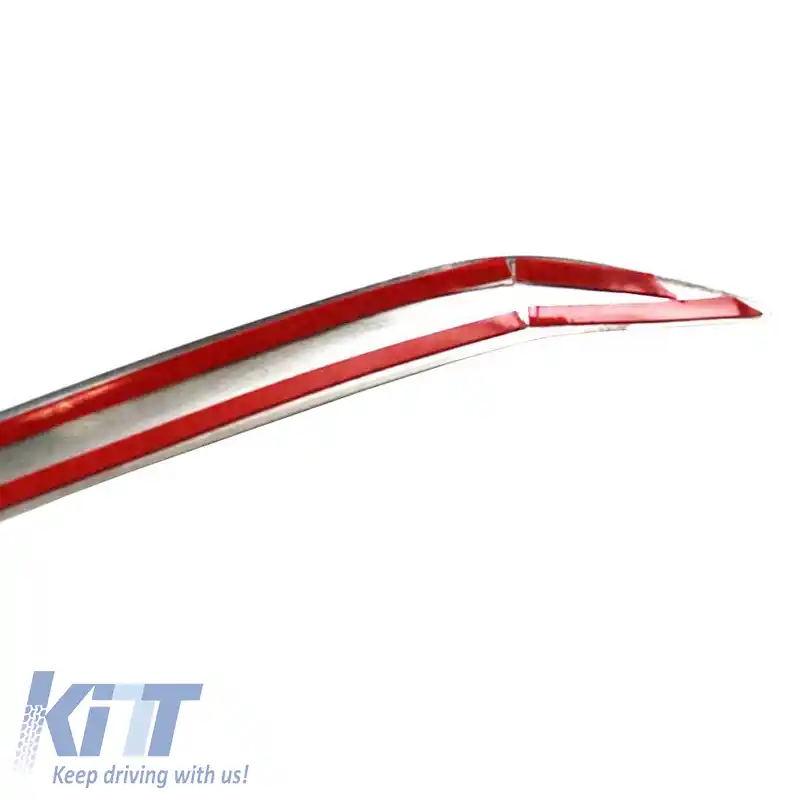 Fins de grilă de bara de protecție cromate potrivite pentru Nissan Qashqai 2017-2021 din oțel-image-6308342