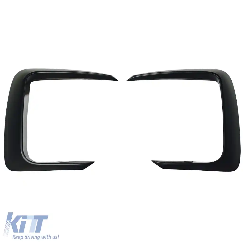 Flaps Frontsplitter Negru potrivit pentru bara de protecție VW T7 Transporter din 2024-image-6327905