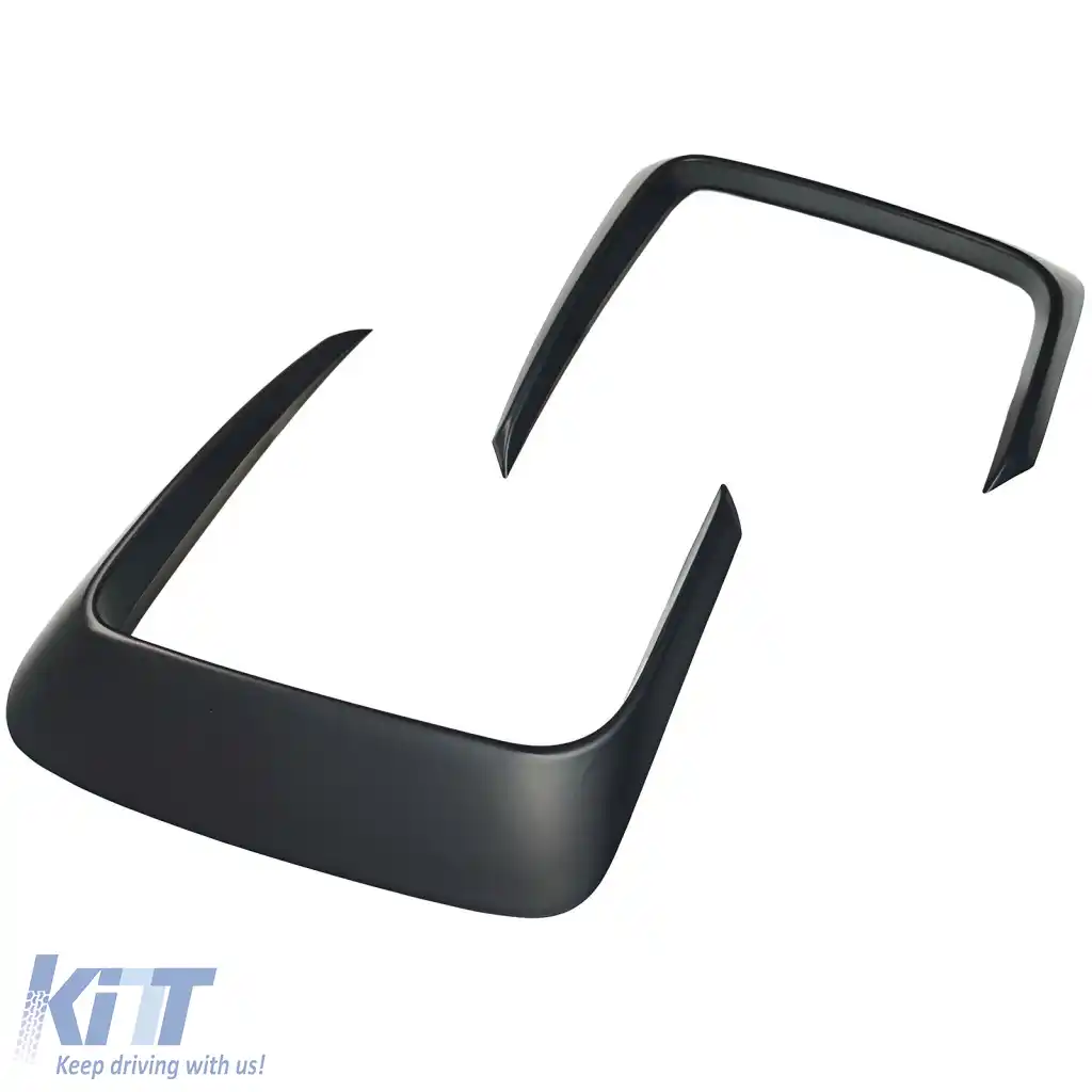 Flaps Frontsplitter Negru potrivit pentru bara de protecție VW T7 Transporter din 2024-image-6327906