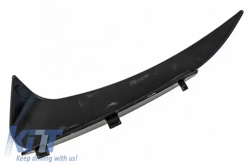 Flaps / Ventilații laterale pentru bara de protecție spate potrivite pentru Mercedes-Benz C-Class C205 Coupe cu bara de protecție Design Line Negru Lucios 2 Piese-image-6329280