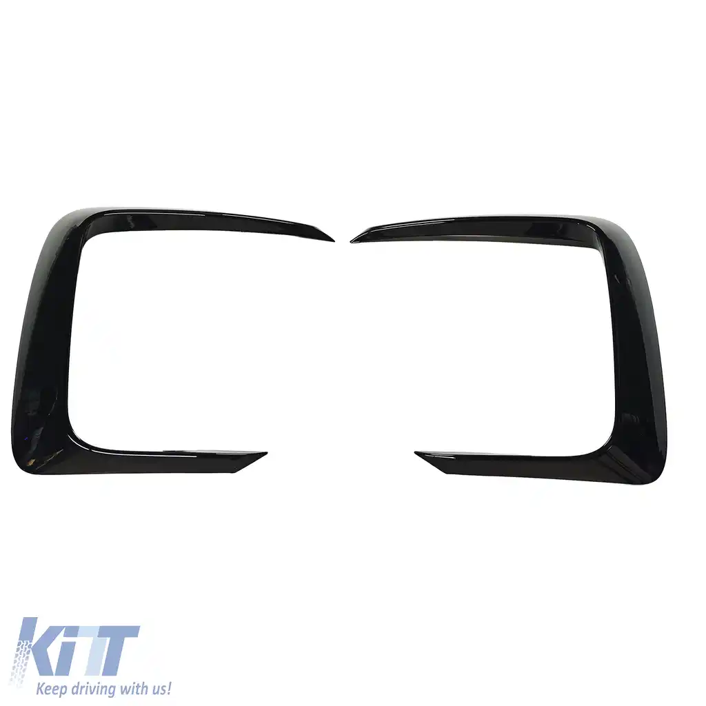 Flecuri splitter frontal lucios negre pentru bara de protecție potrivite pentru VW T7 din 2024-image-6203624