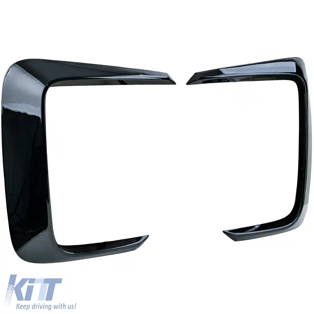 Flecuri splitter frontal lucios negre pentru bara de protecție potrivite pentru VW T7 din 2024-image-6203628