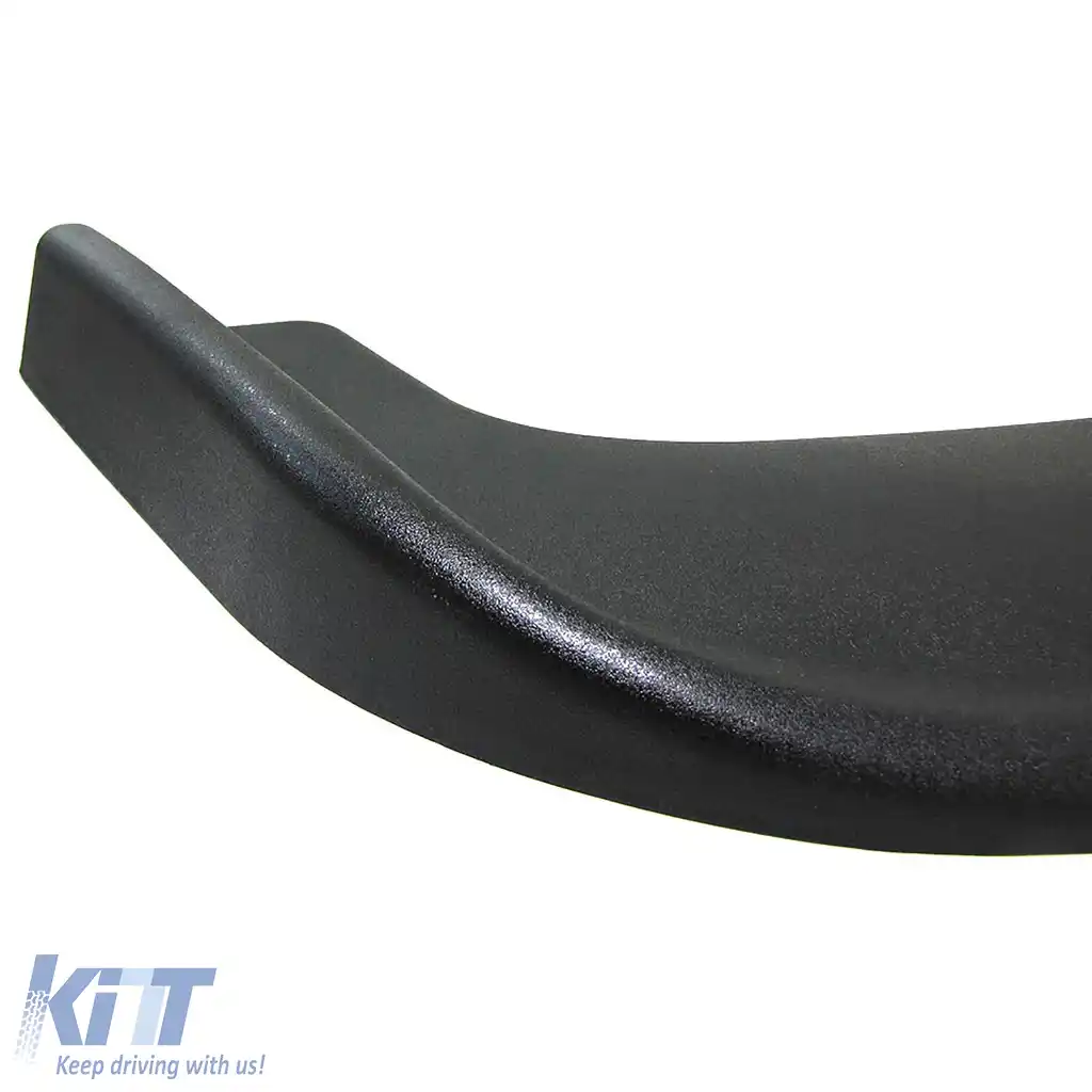 Flecuri spoiler frontal cupă aripi plate universale negre performanță 2-image-6191596