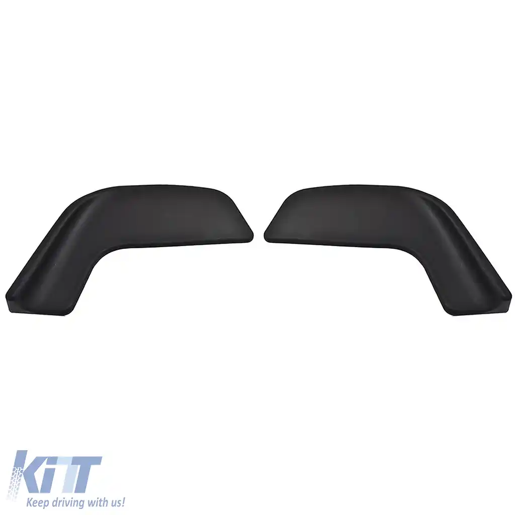 Flecuri spoiler frontal cupă aripi plate universale negre performanță 2-image-6191598