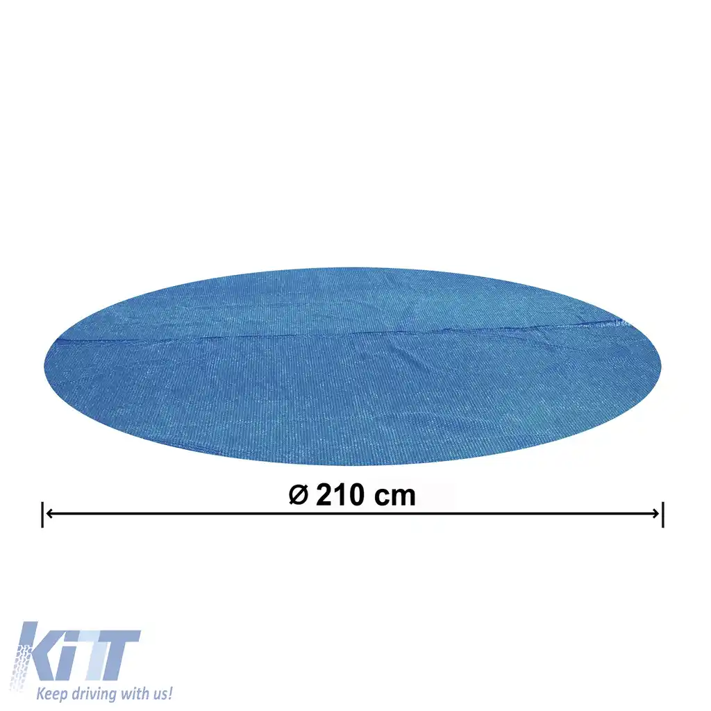 Folii de protecție solară Ø 210cm BESTWAY Flowclear albastru, potrivite pentru piscină-image-6199604