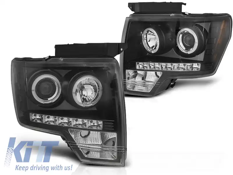 FORD F150 MK12 08-14 OCHI DE ÎNGER NEGRU