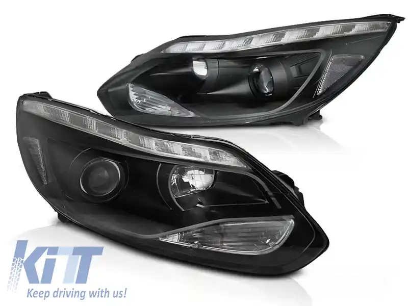 FORD FOCUS MK3 11- 10.14 LED NEGRU