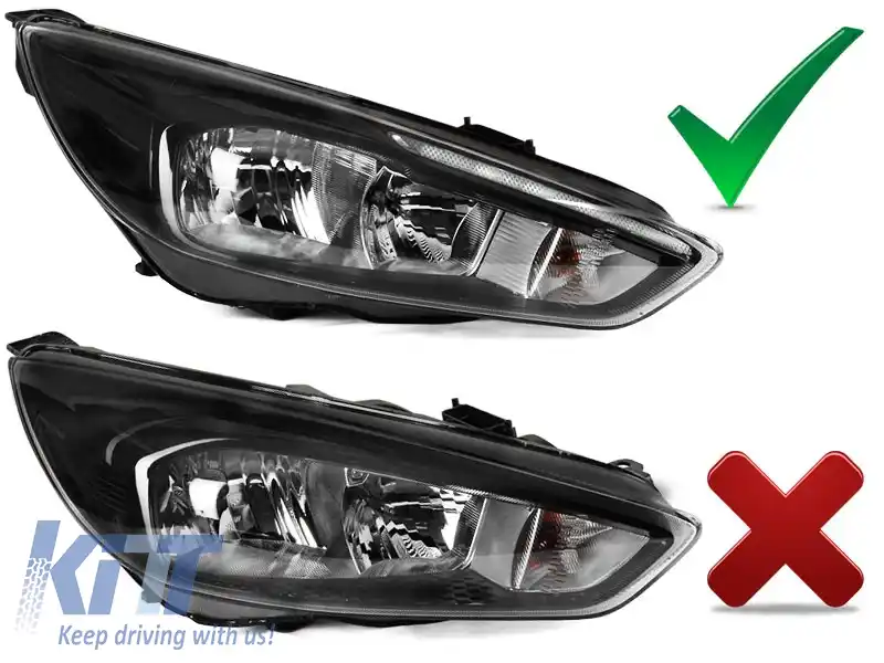 FORD FOCUS MK3 14-18 LED DRL NEGRU (LED OEM)-image-6267970