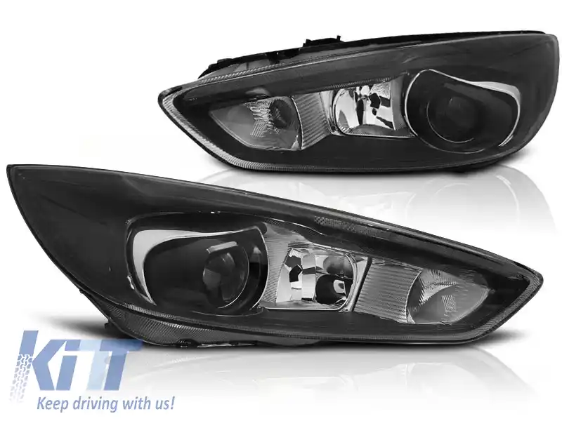 image-39-FORD FOCUS MK3 14-18 LED DRL NEGRU (LED OEM)