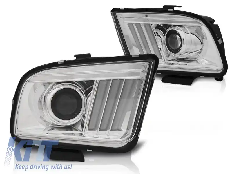 FORD MUSTANG 04-09 TUBUL DE LUMINĂ CHROM