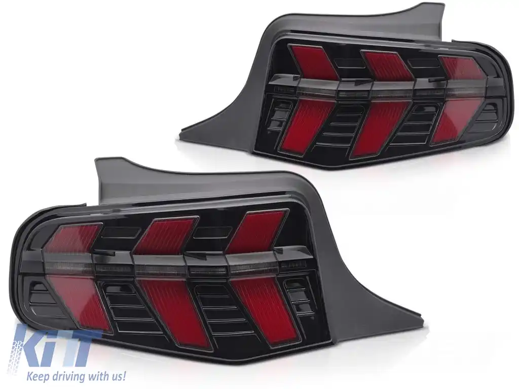 FORD MUSTANG 10-13 LED NEGRU