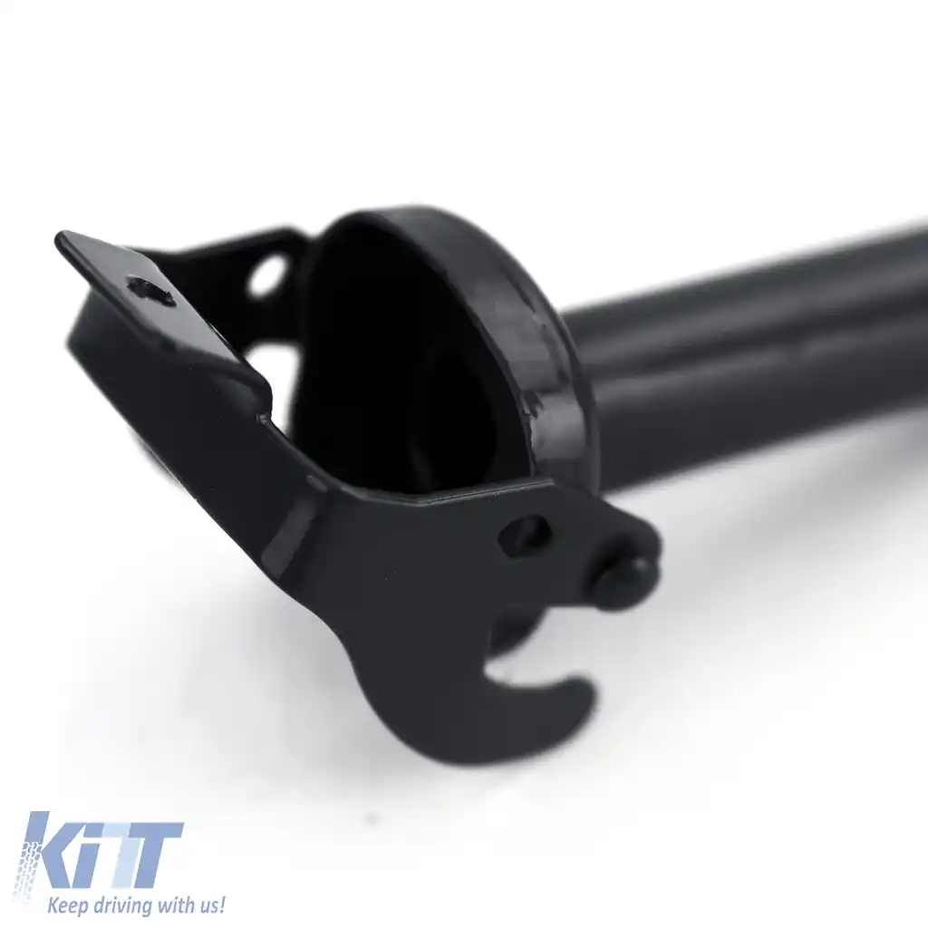 Furtun de umplere metalic negru pentru canistră metalică de benzină motorină-image-6194455