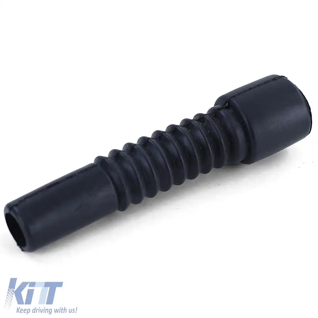 Furtun de umplere metalic negru pentru canistră metalică de benzină motorină-image-6194456