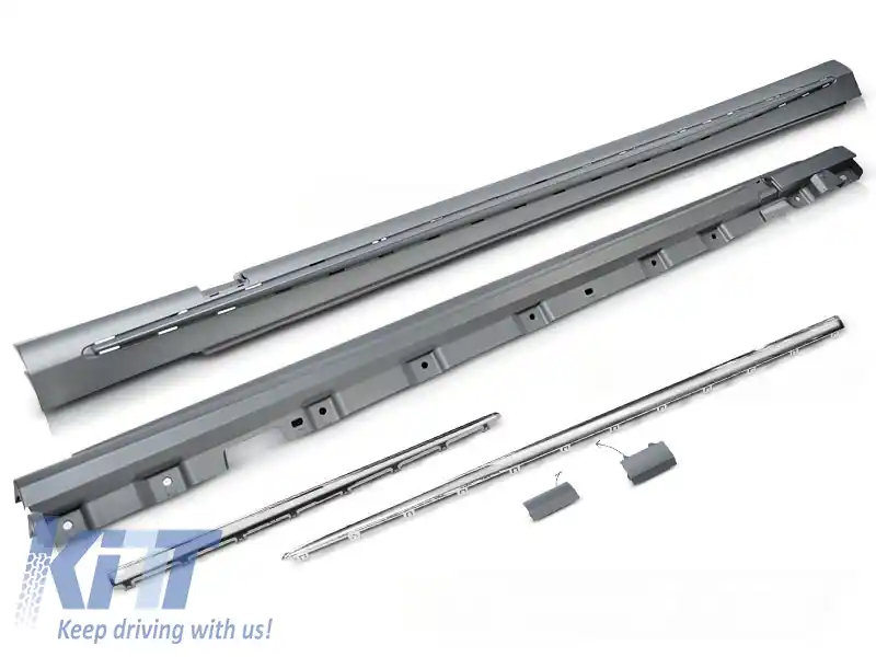 FUSTIERE SPORT CHROME potrivite pentru MERCEDES S-KLASA W222 13-18 VERSIUNE LUNGĂ