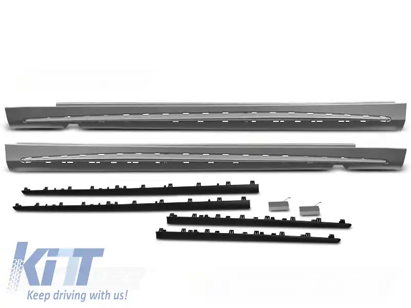 FUSTIERE SPORT NEGRE potrivite pentru MERCEDES S-CLASS W222 13-20 VERSIUNE LUNGĂ