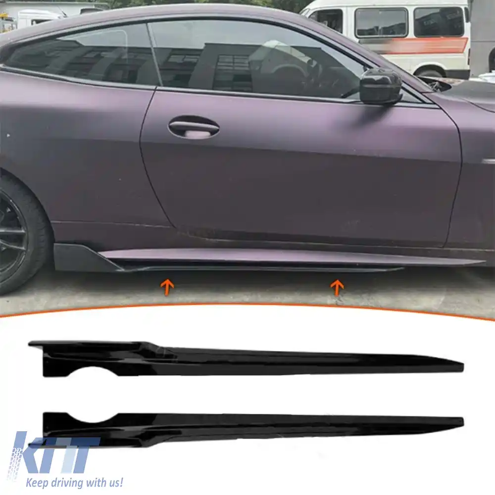 G22 - G26 Extensii Laterale Negru Pian ABS / 2022-în sus
