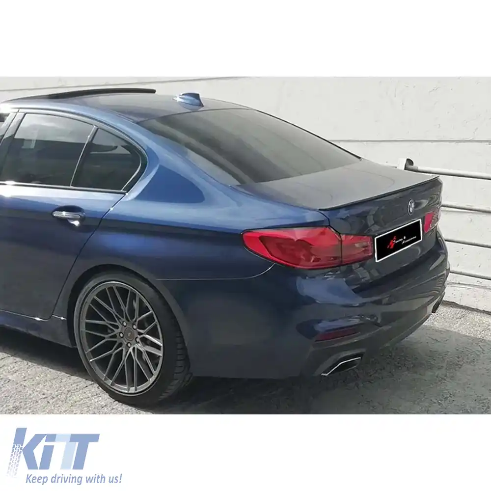 image-8-G30 M Performance Design Design Spoiler anatomic pentru portbagaj suprafață brută ABS / 2017 -