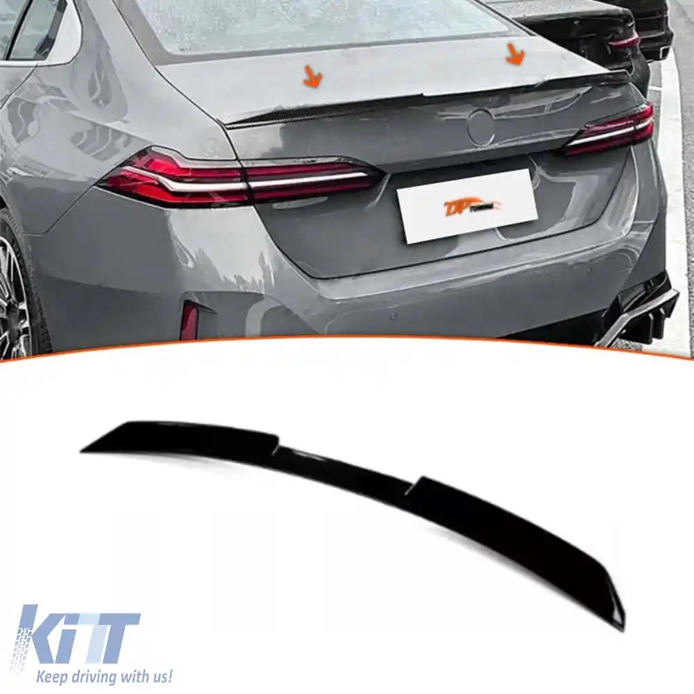 image-39-G60 - G68 M Performance Design Design Spoiler Spate pentru Portbagaj Negru Piano ABS / 2024-în sus