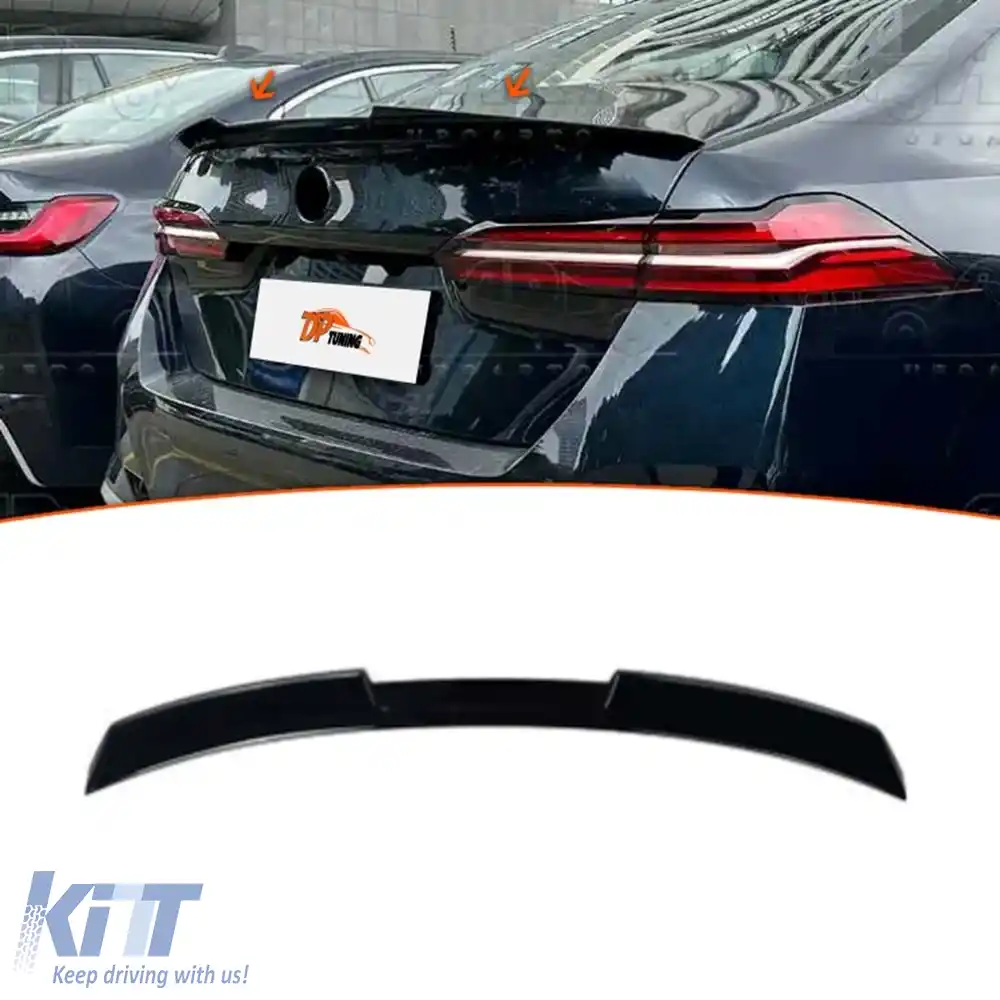image-33-G60 - G68 M4 Spoiler spate pentru portbagaj Negru Pian ABS / 2024-în sus
