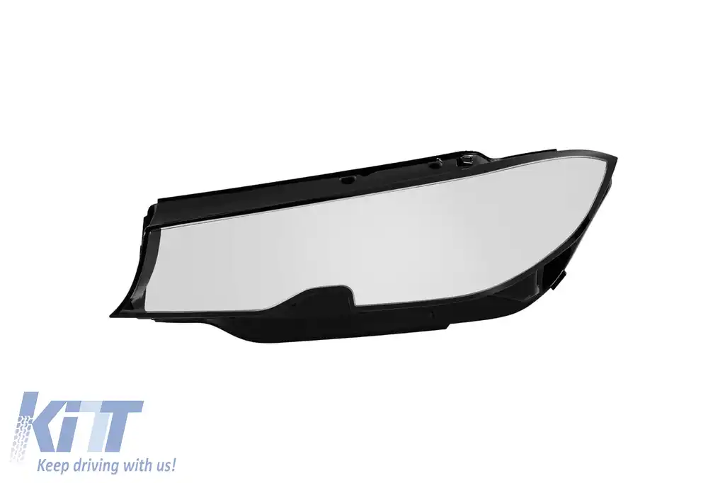 Geam stâng potrivit pentru far LED pentru BMW Seria 3 G20 sedan, G21 break 2019-2022