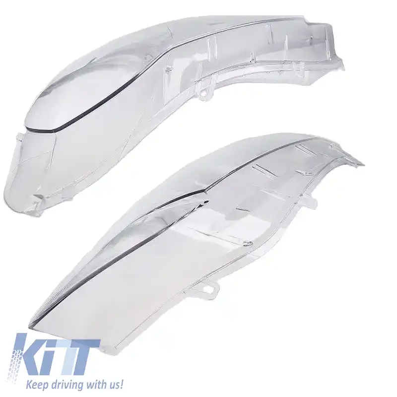 Geamuri lentile faruri potrivite pentru BMW X5 E70 07-13 2 buc.-image-6297044