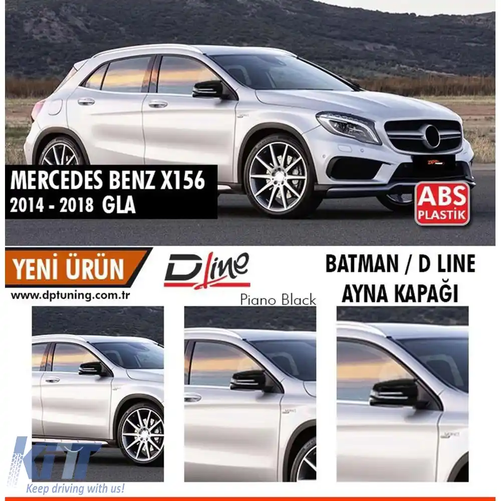 image-39-GLA X156 Capac Oglindă Batman Negru Pian / 2014-2019