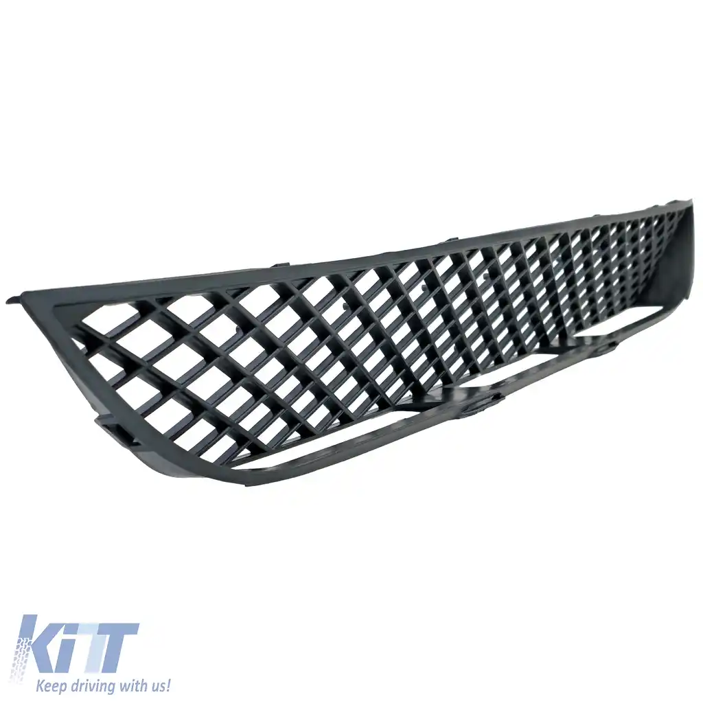 Grilă centrală a barei de protecție potrivită pentru Mercedes Sprinter W906 pre-facelift 2006–2013-image-6207049