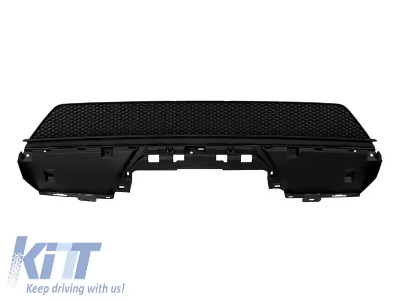 Grilă centrală potrivită pentru bara de protecție spate A Design pentru Mercedes ML W166 2011-2015