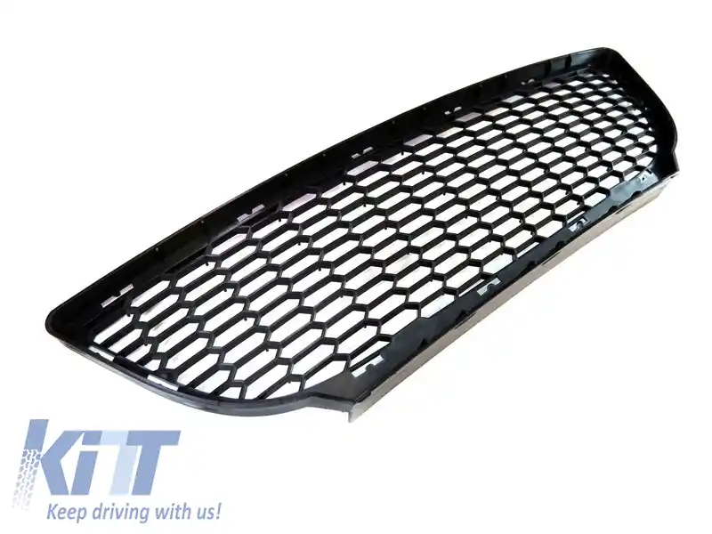 Grilă centrală potrivită pentru bara de protecție M Technik frontală pentru BMW Seria 3 E90/E91 2005-2008