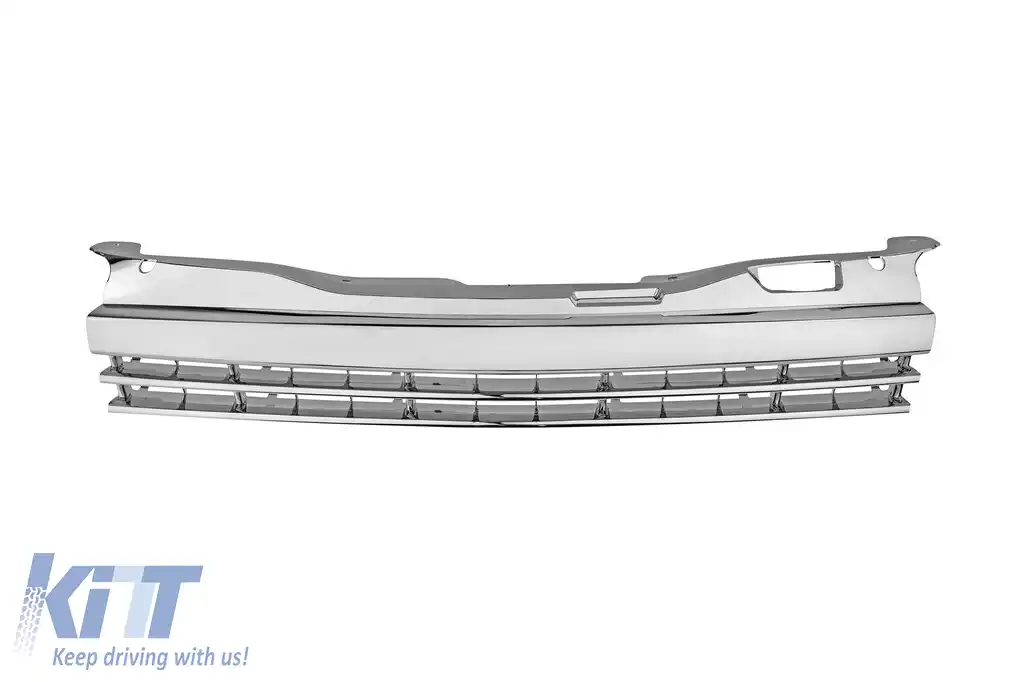 Grilă cromată fără emblemă potrivită pentru Opel Astra H 5 uși 2004-2007
