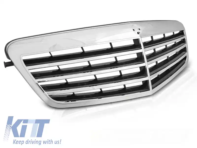 image-78-GRILĂ CROMATĂ potrivită pentru MERCEDES W212 09-13
