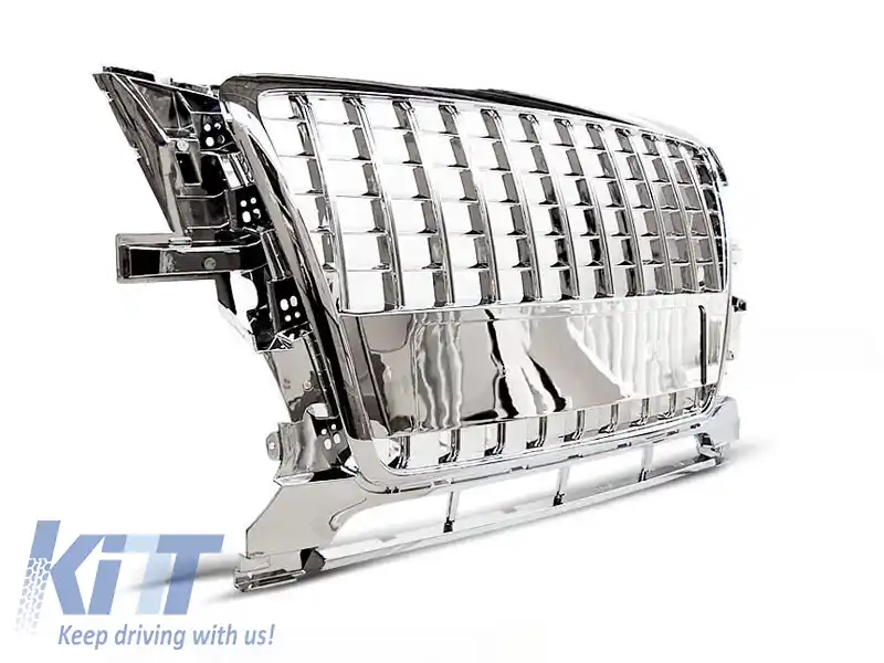 image-32-Grilă cromată tip S-line potrivită pentru Audi Q5 2008-2012