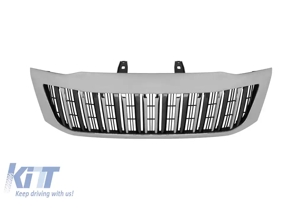 Grilă crom/gray potrivită pentru Toyota Hilux 2011-2014