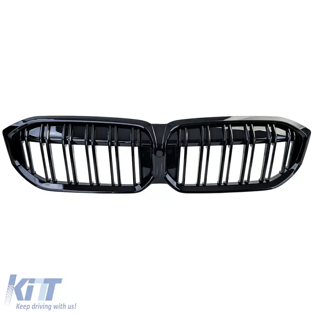 Grilă cu două fante Performance Gloss Black, potrivită pentru BMW Seria 3 G20 G21 LCI din 2022-image-6210514